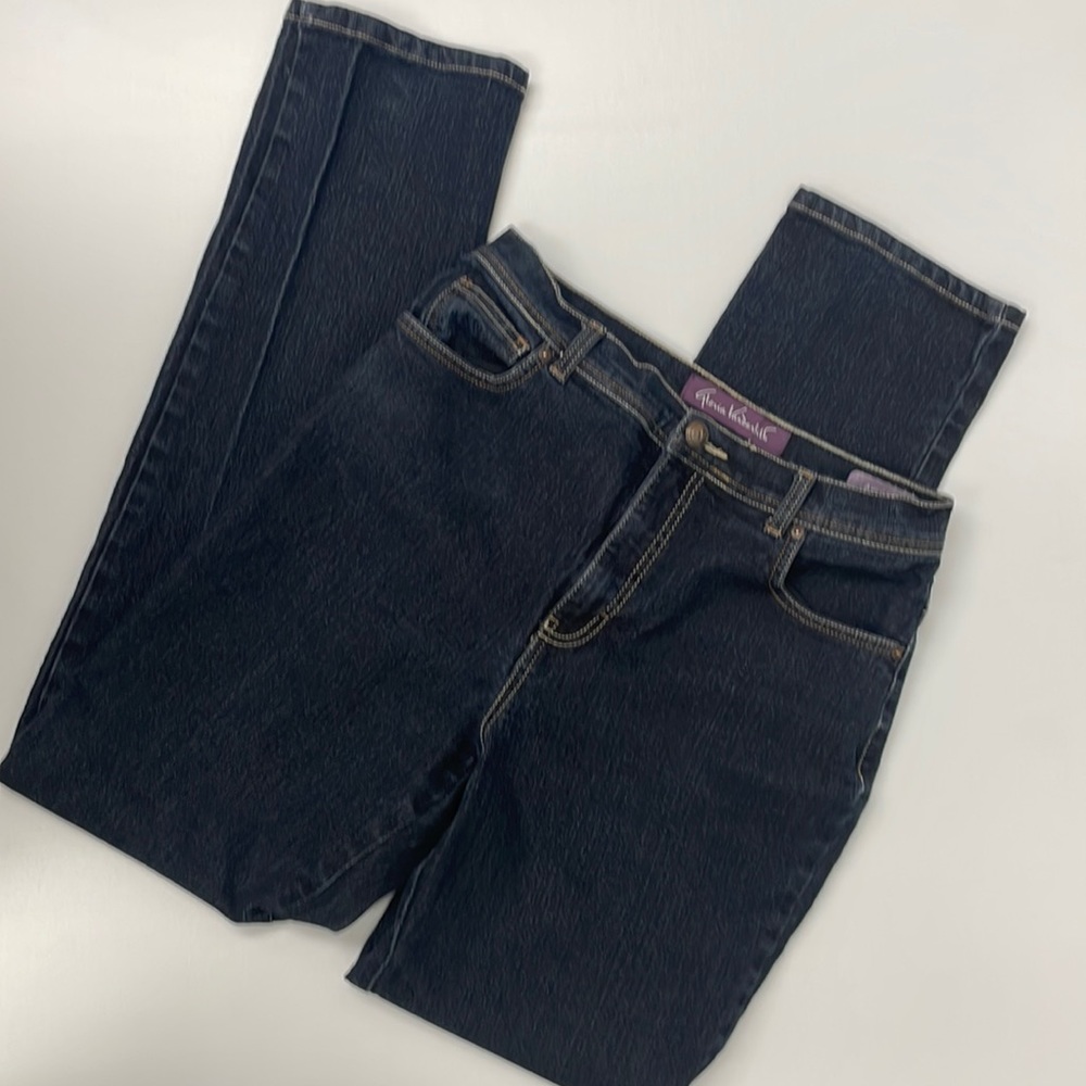 #10 Gloria Vanderbilt Amanda jeans size 8 long
